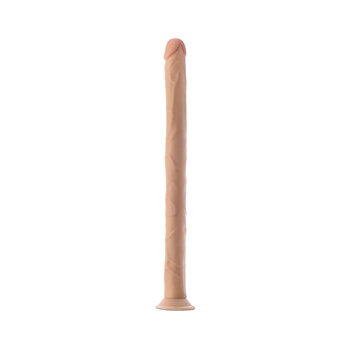 Beige dildo - 48,2 cm